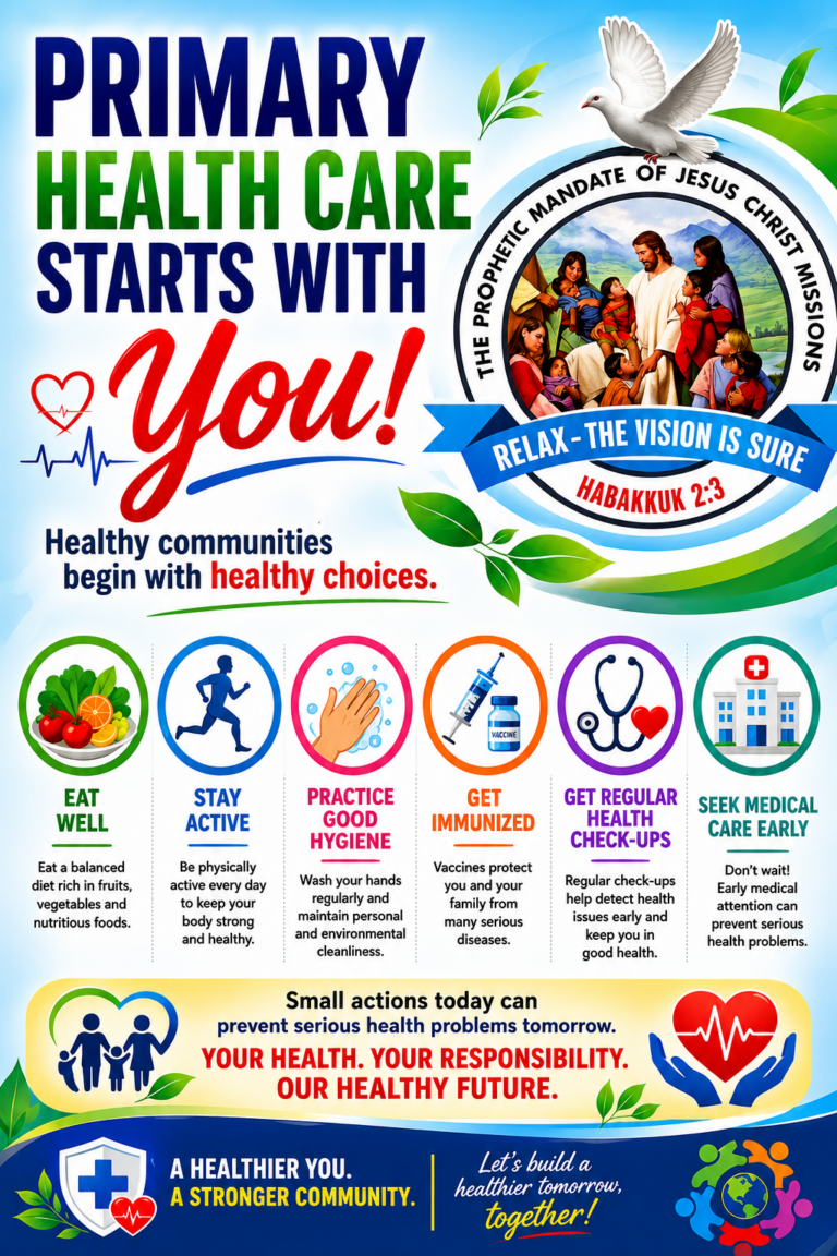 PRIMARY HEALTH CARE STARTS WITH YOU
