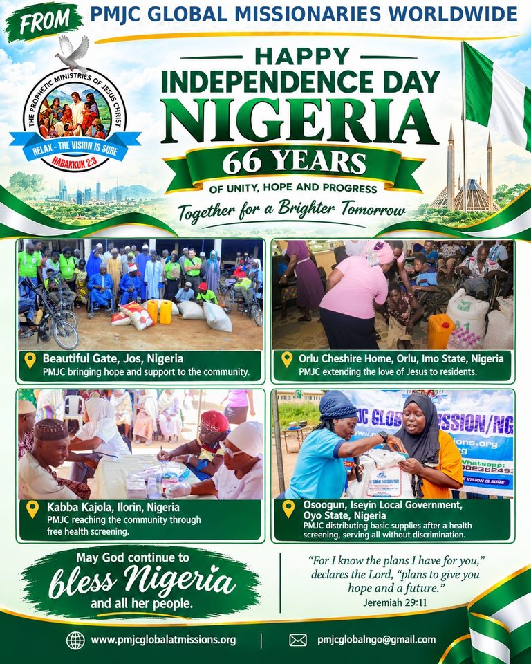HAPPY INDEPENDENCE DAY, NIGERIA!